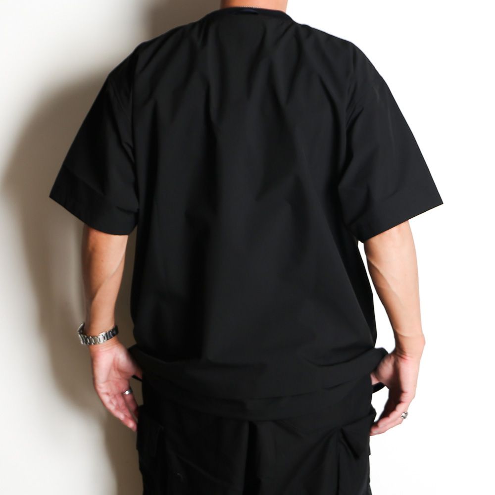 【ラスト1点-サイズ1】 THE DEFORMED S/S PULLOVER WITH UTILITY POCKETS - BLACK / 2501006