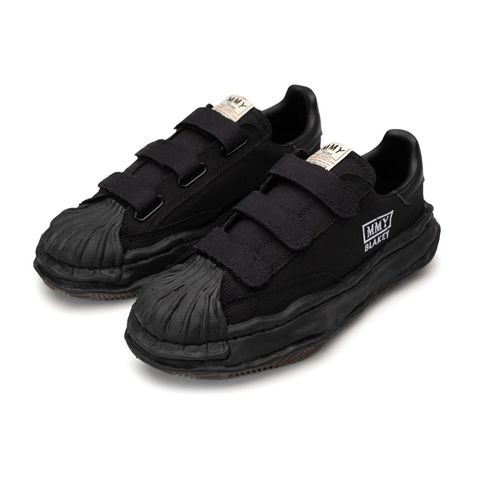 "BLAKEY" （ブレイキー） original sole canvas low-top verclo sneaker - BLACK × BLACK / A14FW741