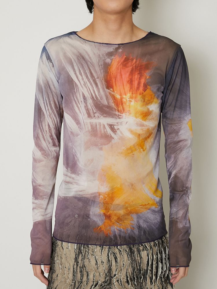 【完売品】TAAKK ターク　TULLE T-SHIRTS チュールTシャツ　Ｍ puzoHEdkQgs1.jpg?width=768