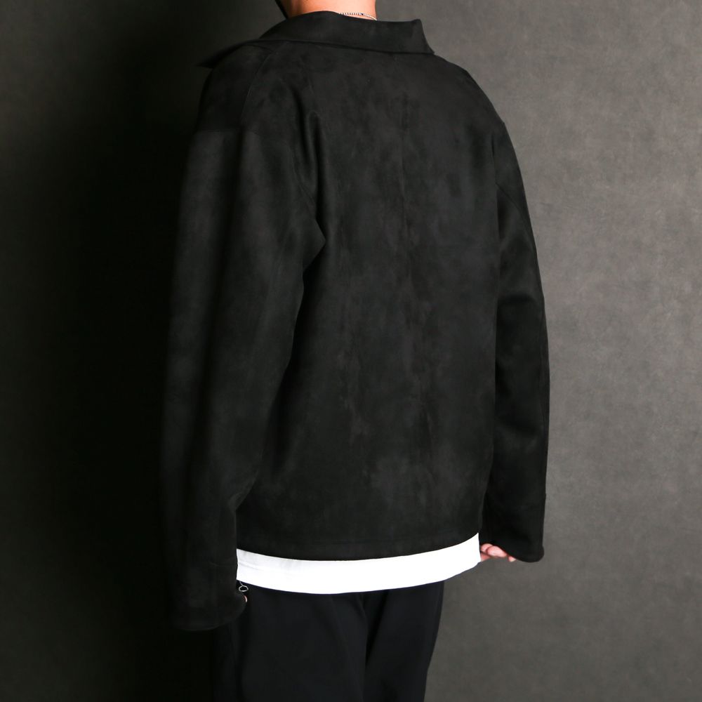 TECH KNIT SUEDE JK / ダンボールスエード カバーオール / 179204