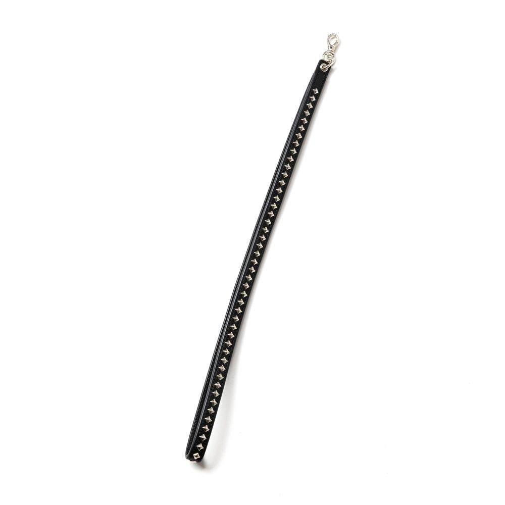 STUDS LEATHER NECK STRAP / スタッズ レザー ネックストラップ / CL-25AW013LE
