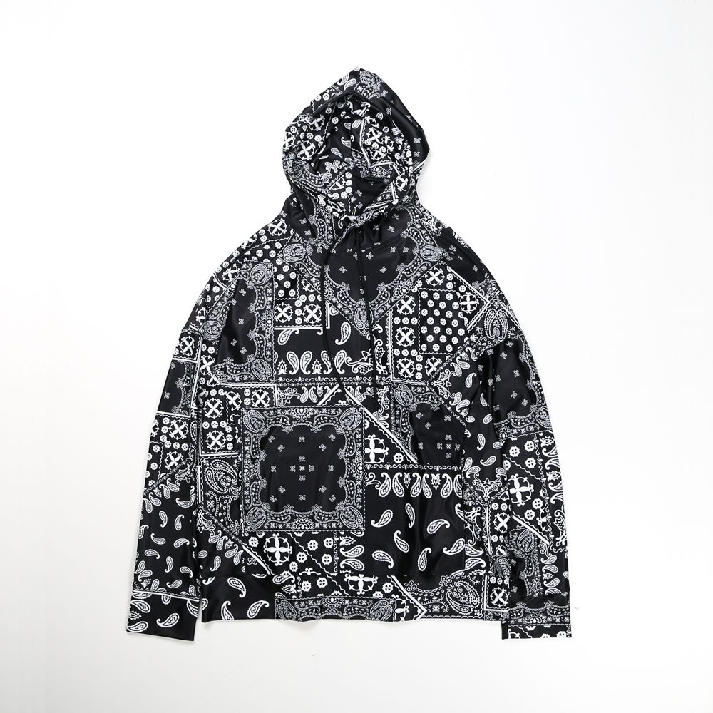 RESOUND CLOTHING - BANDANA RUSH loose hoodie / バンダナ柄ラッシュ