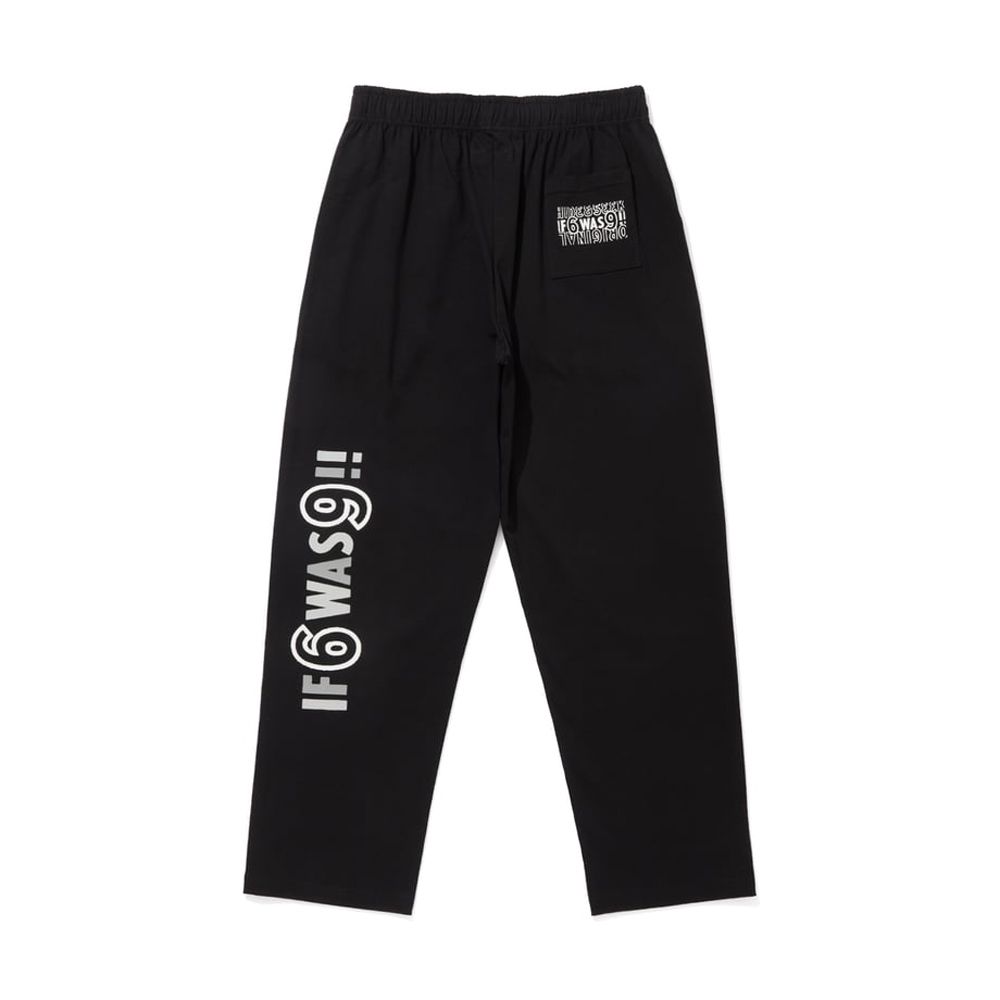 " HIDEANDSEEK × Toru Nishiura " / Original Jersey Pant - BLK / スウエットパンツ / H30th-091926