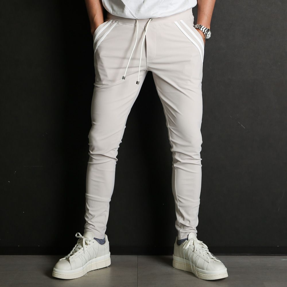 EDGE NYLON PT - GREY / ナイロン イージパンツ / BASIC-ST-014