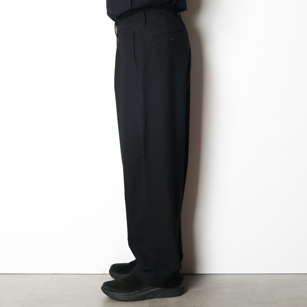 WARM SLACKS - BLACK / スラックス / VTM-26-P-118