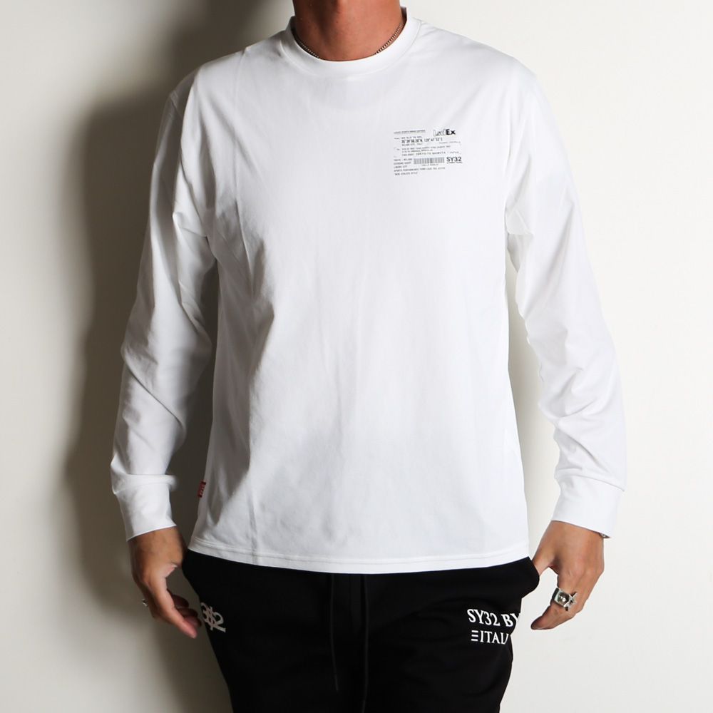 ICON GRAPHIC L/S TEE - WHITE / グラフィックTシャツ / 15045