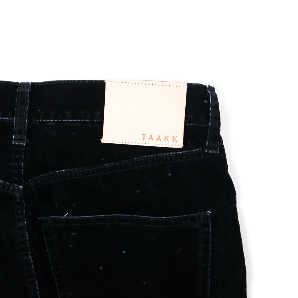 "VELVET DENIM" DENIM PANTS / ヴェルベット デニムパンツ / TA20AW-PT015