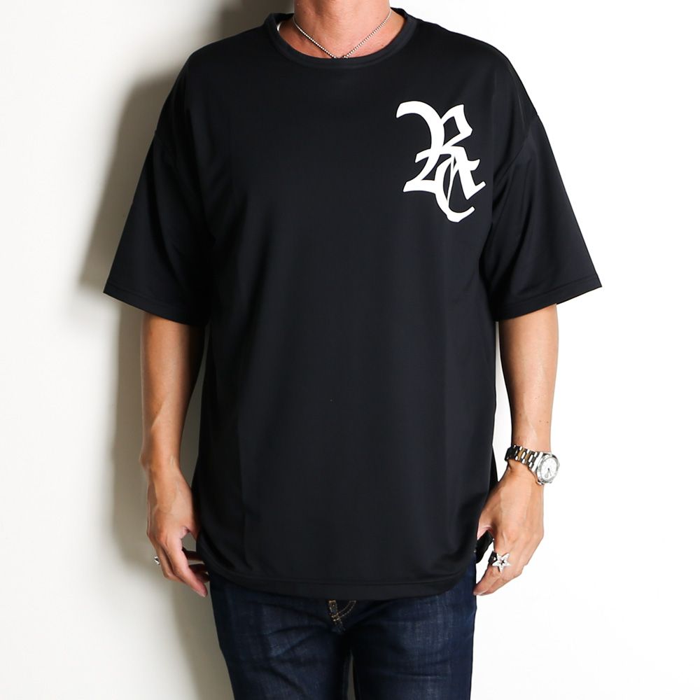 RC ROGO MESHLOOSE TEE / ドロップショルダー メッシュTシャツ / RC28-T-004