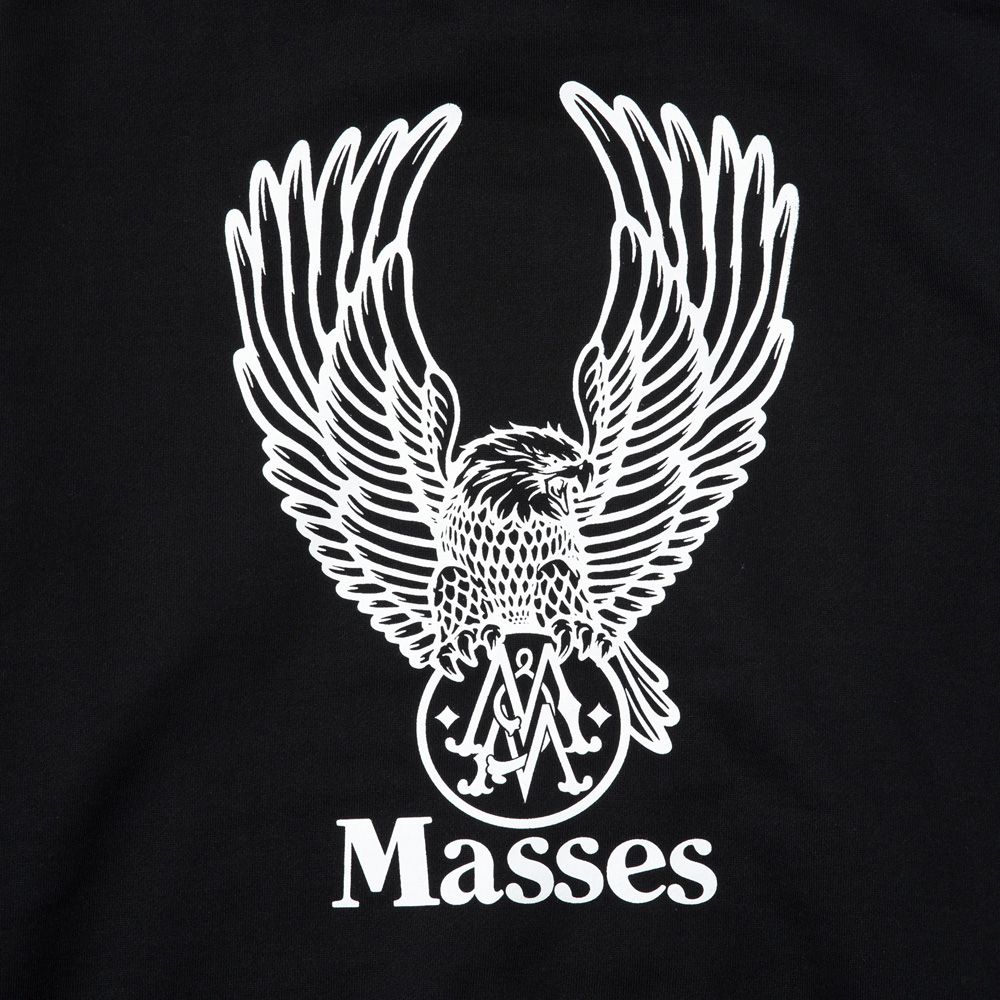 MASSES - × M&M / SWEAT HOODED EAGLE M - Black / プルオーバー パーカー / 1249023 |  chemical conbination