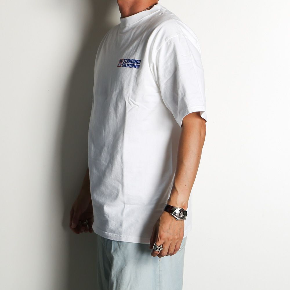 SD Heavyweight Jeff Logo T - White / Tシャツ / TSOAK100
