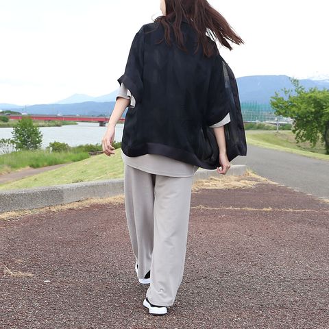【TAAKK】【Iroquois】【Maison MIHARA YASUHIRO】【NEONSIGN】 セットアップコーデ(女性モデル166cm)