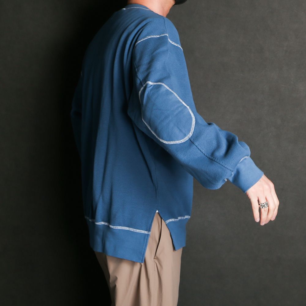 BIG WAFFLE SWEAT / ビッグワッフルスウェット サーマルカットソー / VTM-22-SW-021