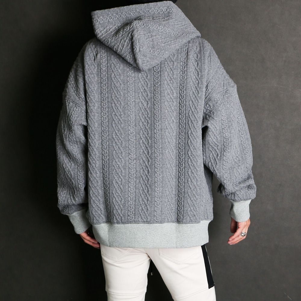 ROPE zip loose hoodie / ジップアップパーカー / RC29-C-004