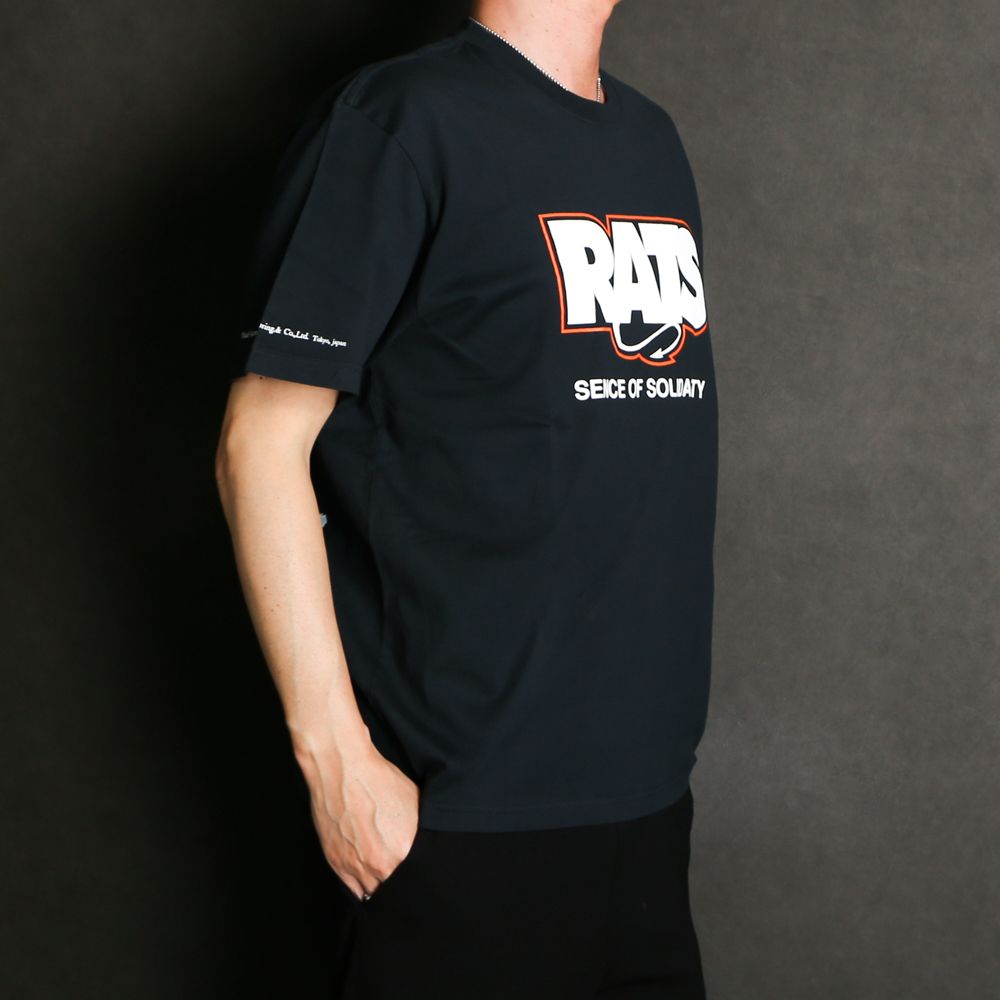 BOX FLAME LOGO TEE / ボックスフレームロゴ Tシャツ / 21'RT-0505