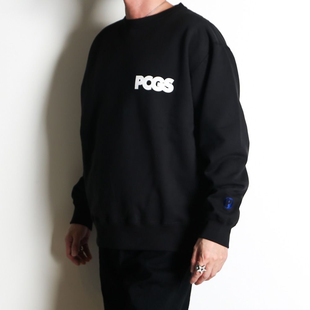 PCGS SQUARE SWEAT - BLACK / スウェット