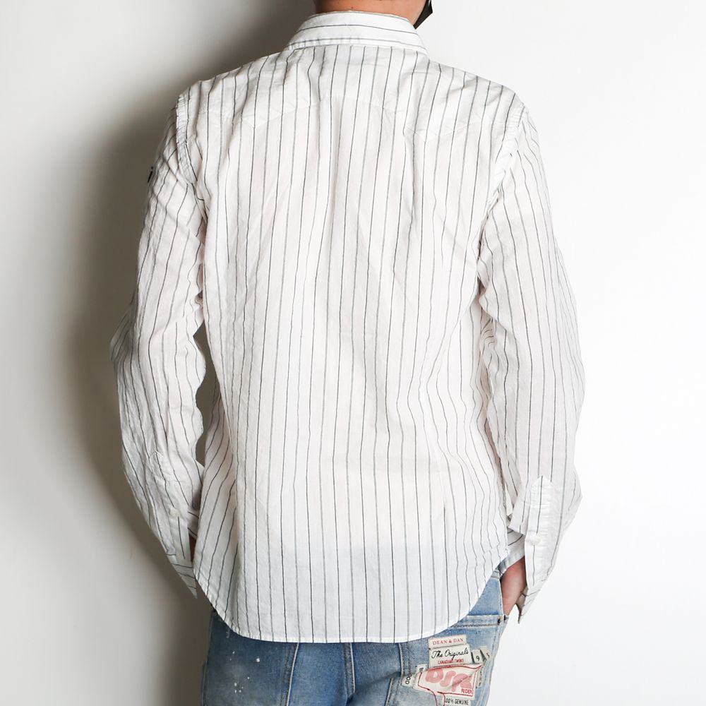 C/LI STRIPE SHIRTS / ストライプシャツ / TSH-S2105