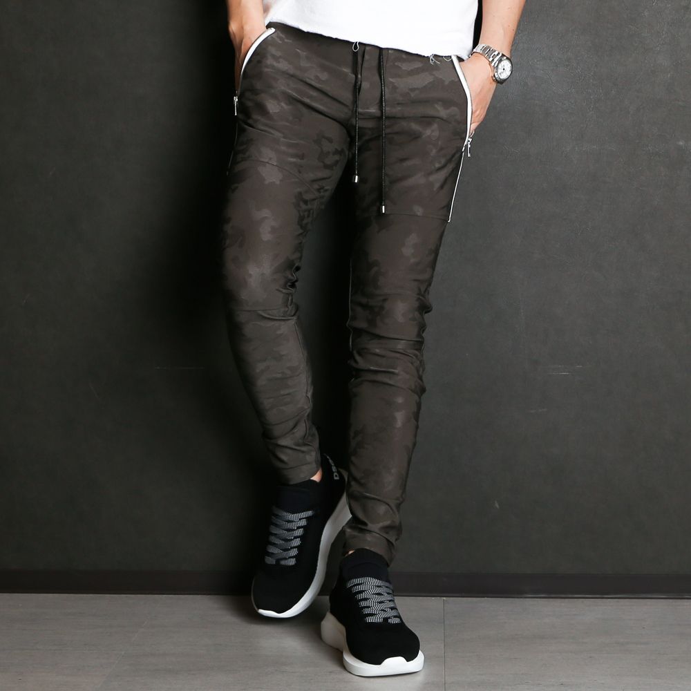 Johnson LINE NYLON PT SILHOUETTE / ジョンソンラインパンツ / RC19-ST-009