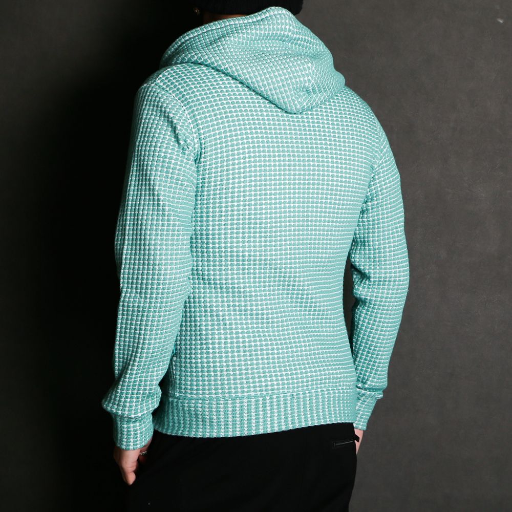 BIG WAFFLE Hoodie / ビッグワッフル ジップアップパーカー / MSEA21S0846-M