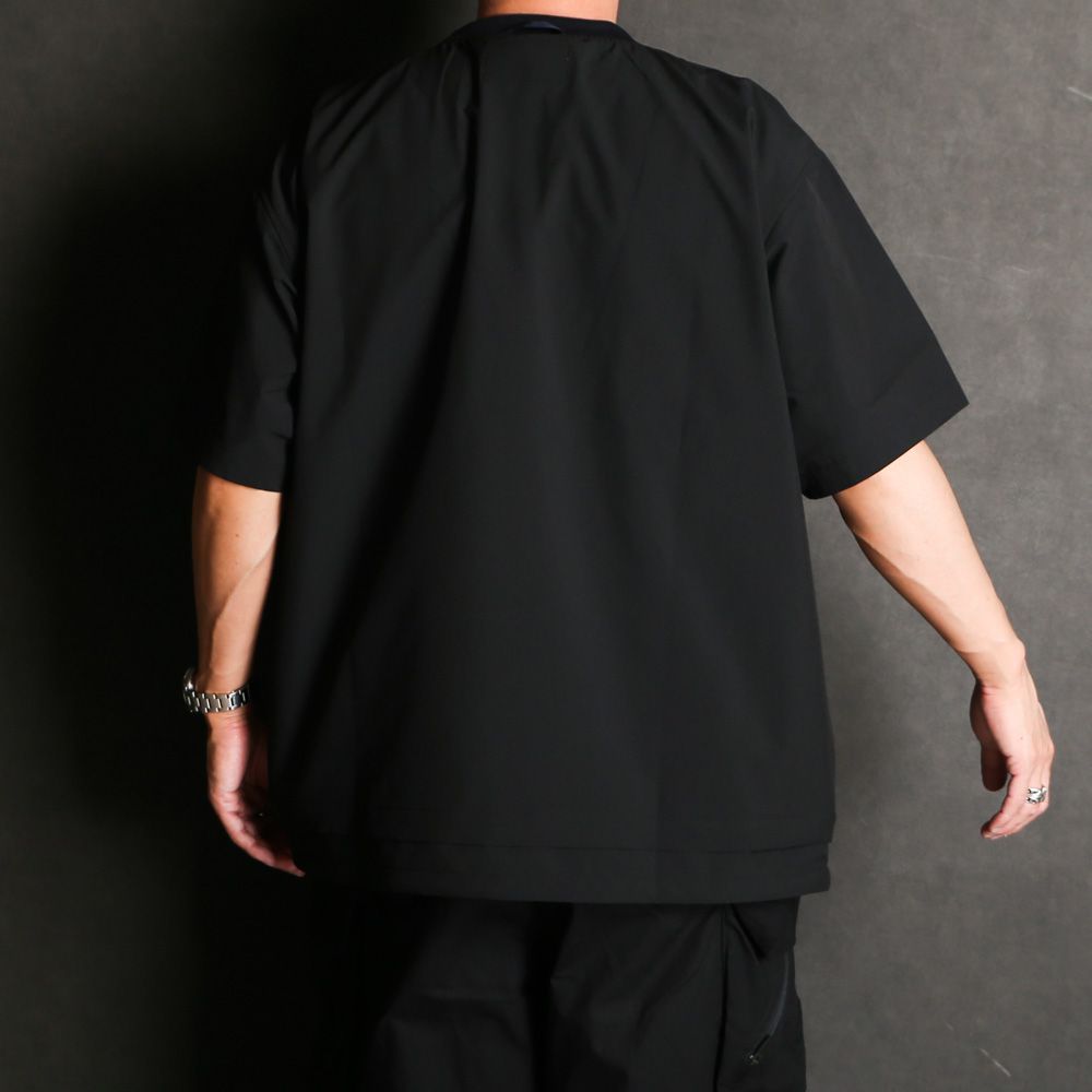 【ラスト1点-サイズ1】 THE DEFORMED S/S PULLOVER WITH UTILITY POCKETS - BLACK / 2501006