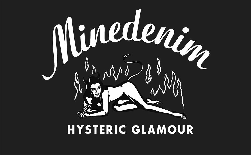 " HYSTERIC GLAMOUR × MINEDENIM "