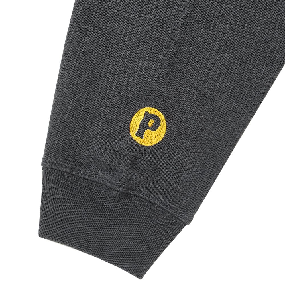 SCRIPT PORK HOODIE - ASH BLACK / プルオーバーパーカー
