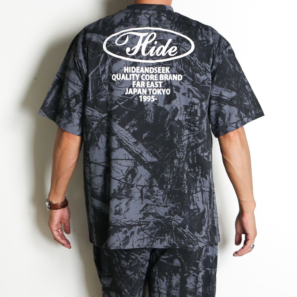 【ラスト1点-サイズXL】 Camo S/S Tee (Loose Fit) - Realtree BLK / Tシャツ / HT-050626