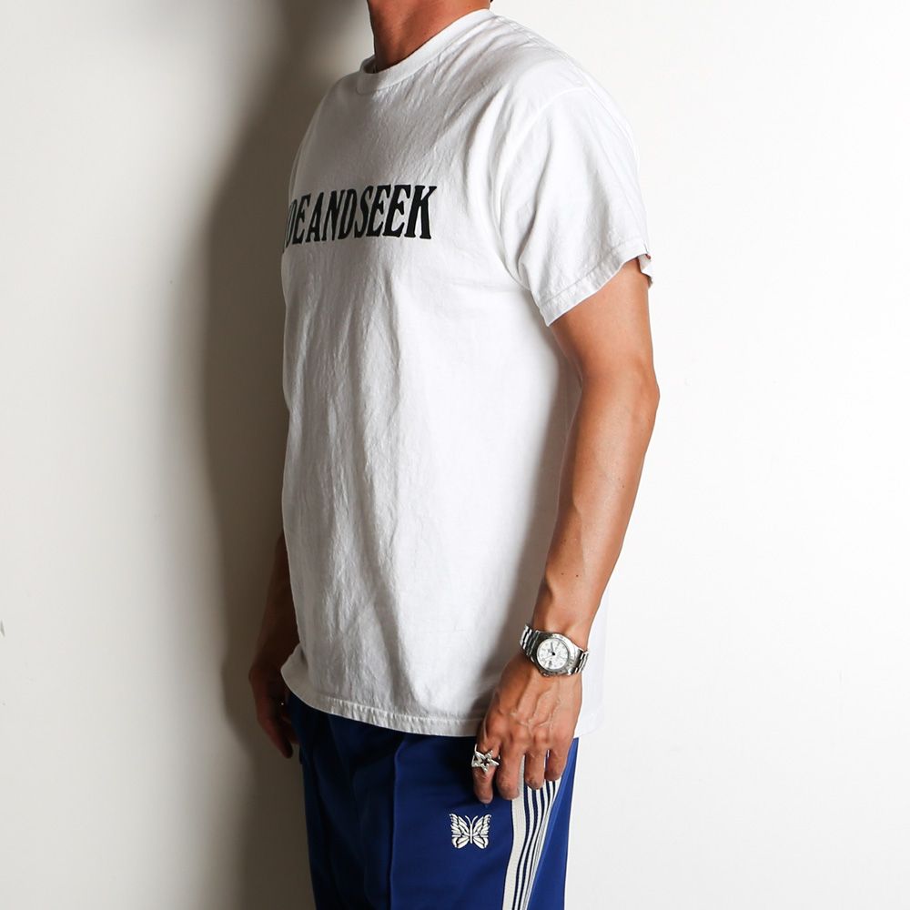 HideandSeek - Have a Hard Day S/S Tee (24ss) - WHT / Tシャツ