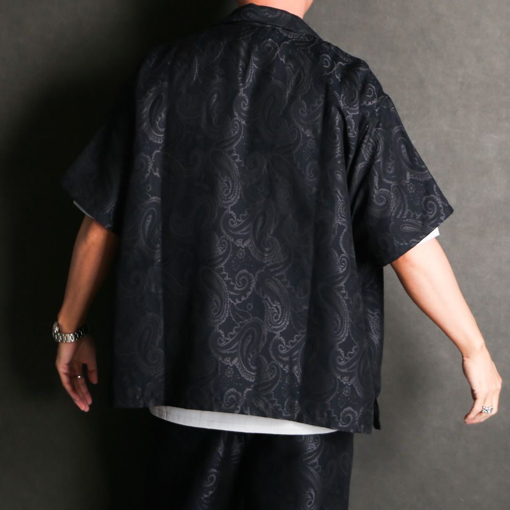 Aloha shirt - Paisley jacquard / アロハシャツ - ペイズリー ジャガード / SN-557