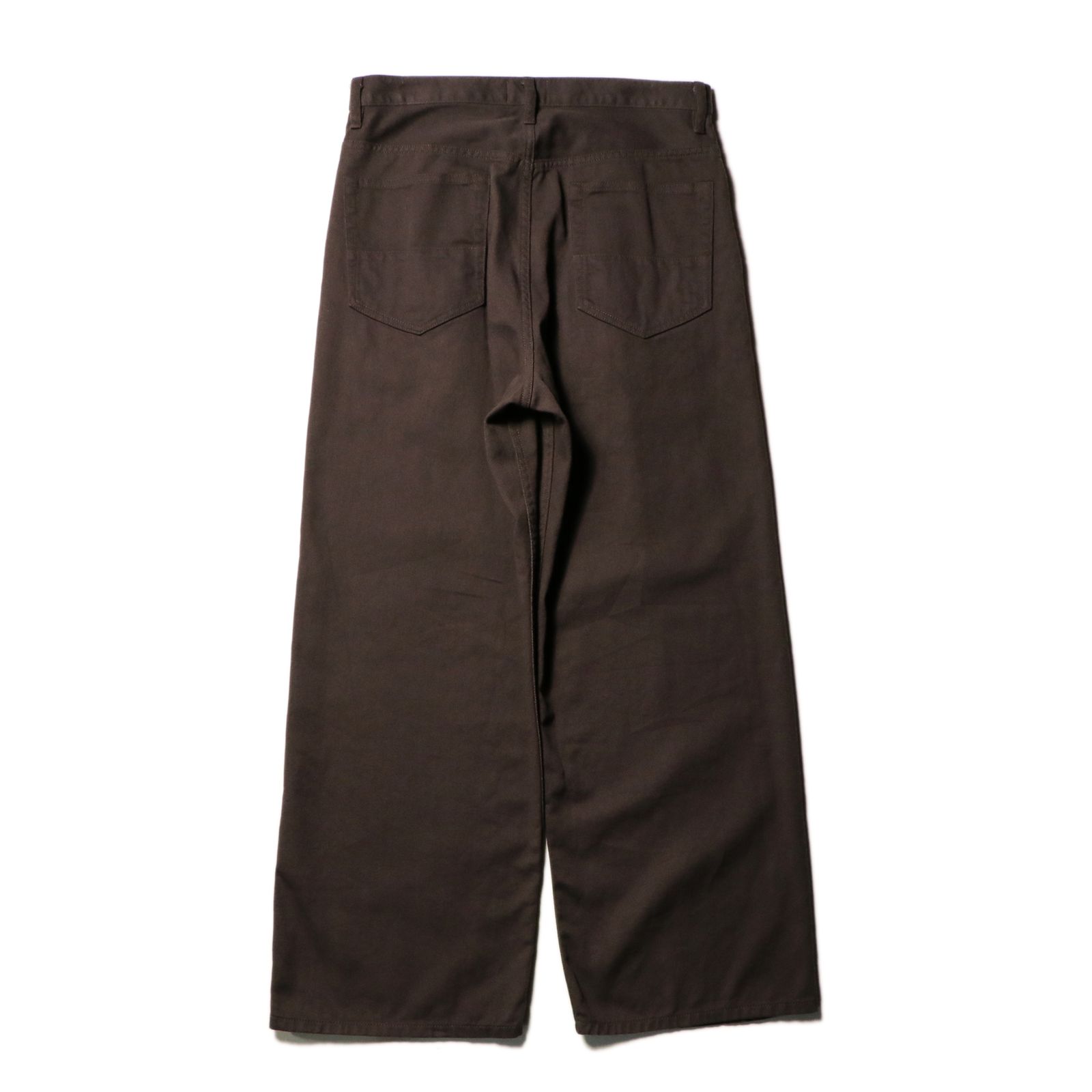 Katsuragi wide jeans / ワイドデニム - コットンドリルツイル / SNJ-39B