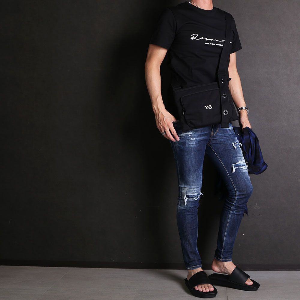 【MINEDENIM】【RESOUND CLOTHING】【DSQUARED2】【Y-3】コーディネート