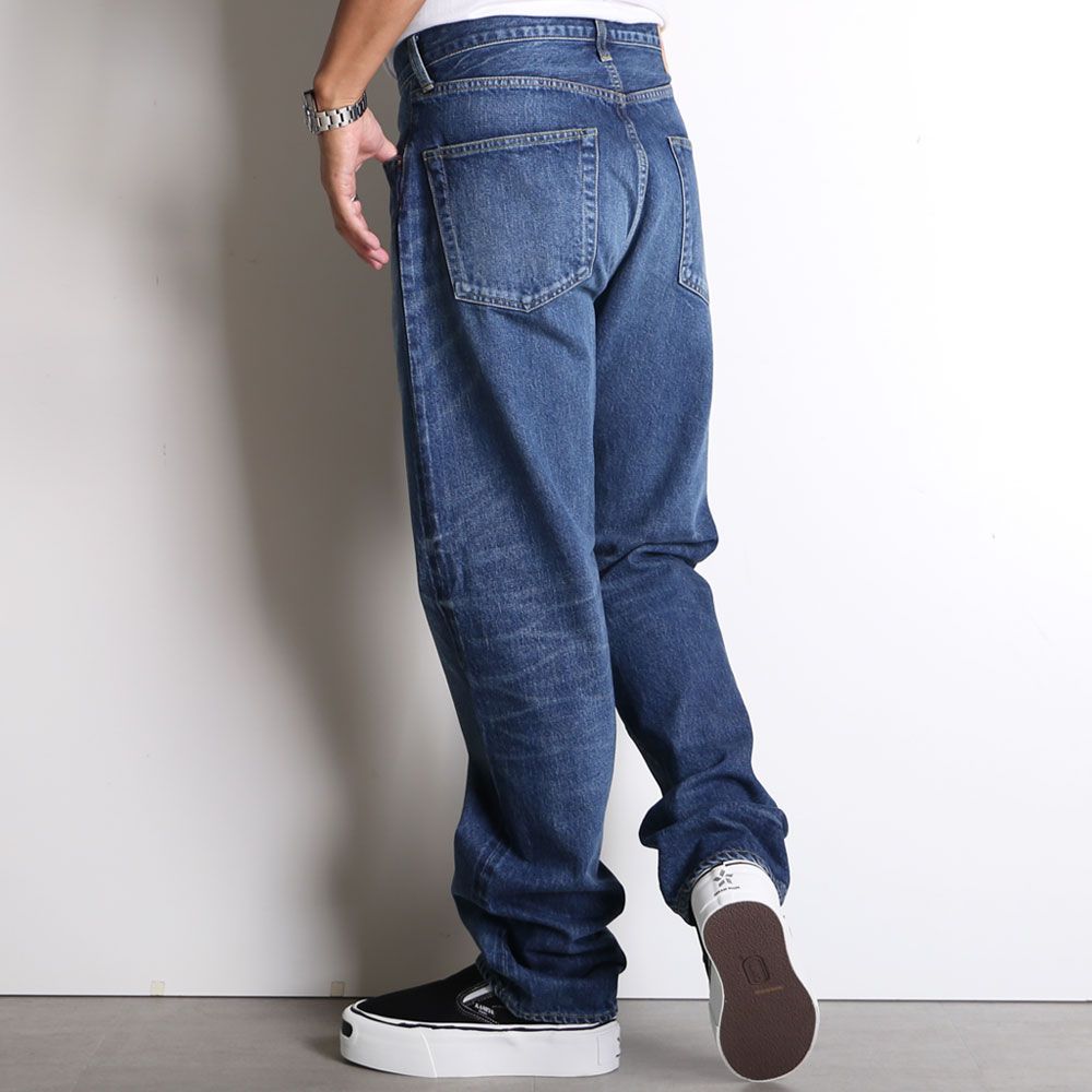 DENIM 5P PANTS H.WASH / ワイドストレート デニムパンツ / 1252005