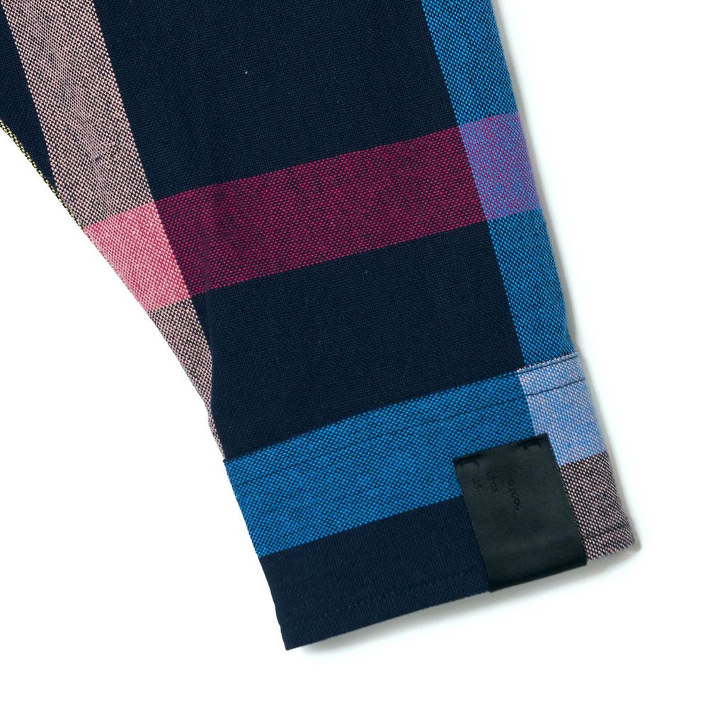 × BIG MAC / SHIRT - NAVY CHECK / 2242-SH31-011 peg