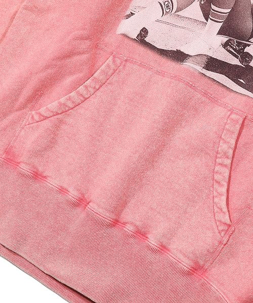 CALIFORNIA COTTON SWEAT HOODIE (CHEMICAL WASH) / プルオーバーパーカー / TSW-S2103