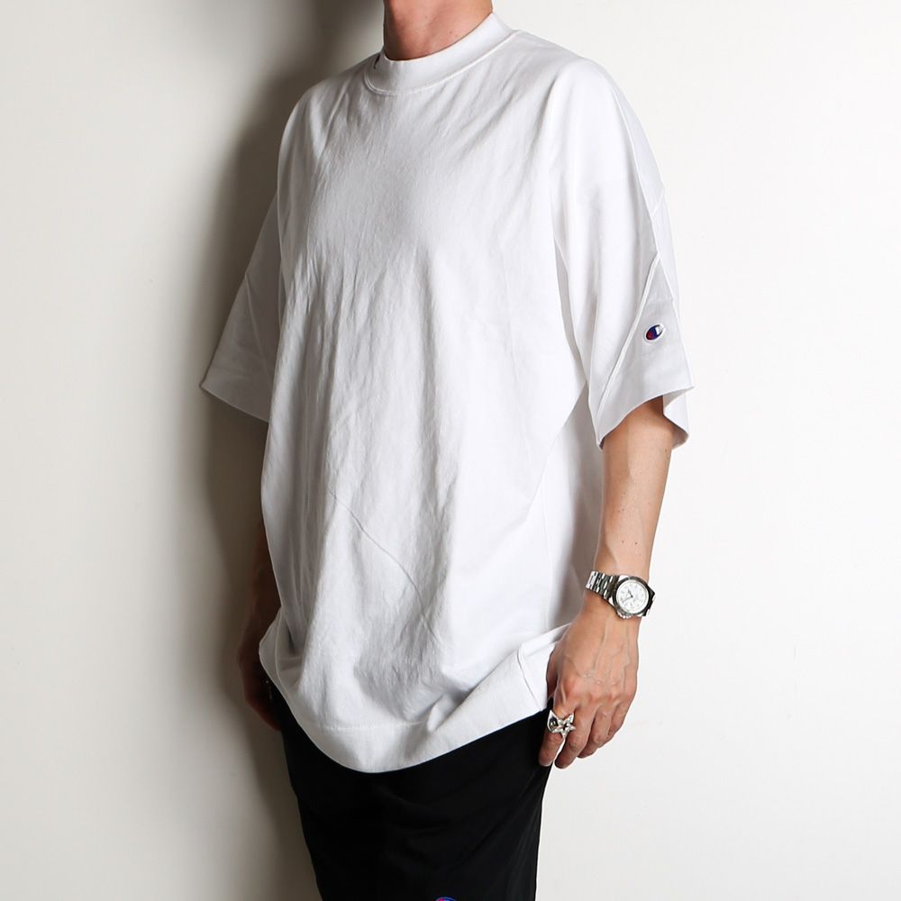 N.HOOLYWOOD - 【ラスト1点-サイズM】 × Champion / CREWNECK T-SHIRT