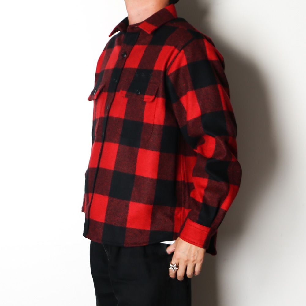CPO Shirt - Red / CPOシャツジャケット / GD0469