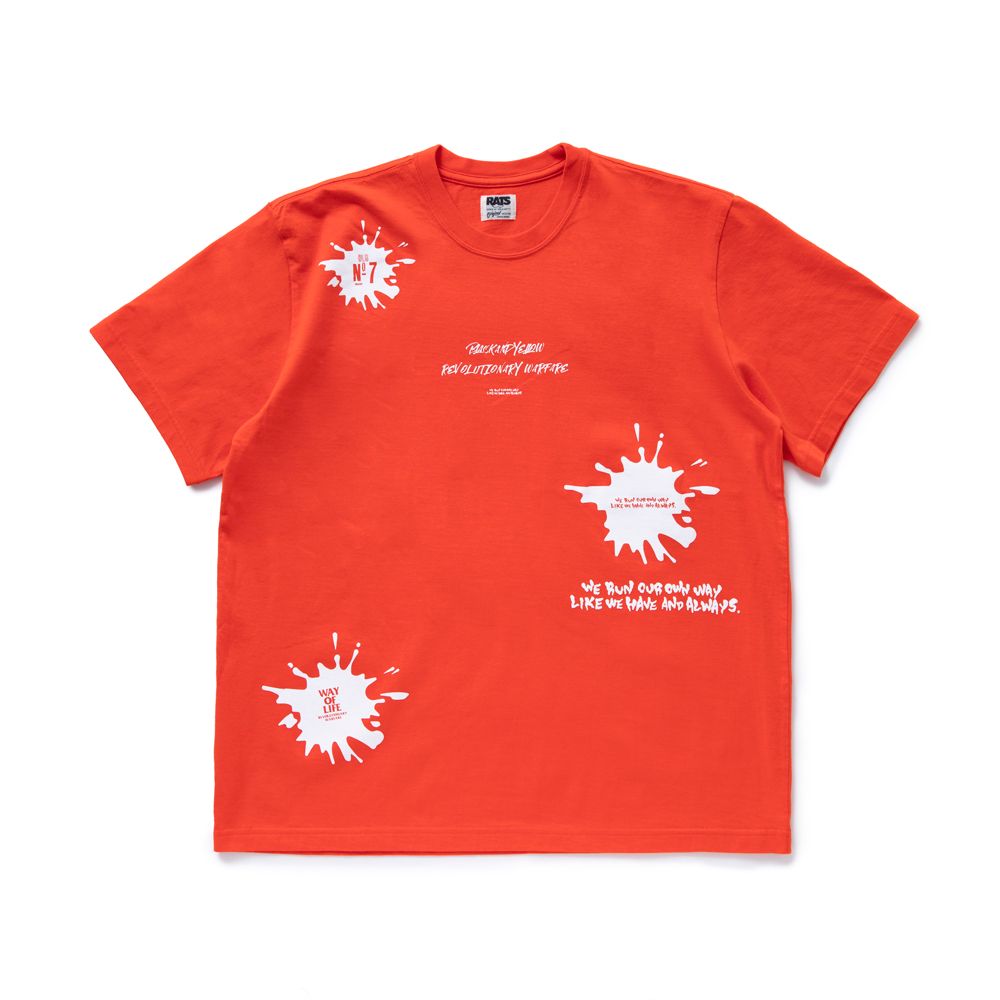 DOROP INK TEE / プリント Tシャツ / 22'RT-0503