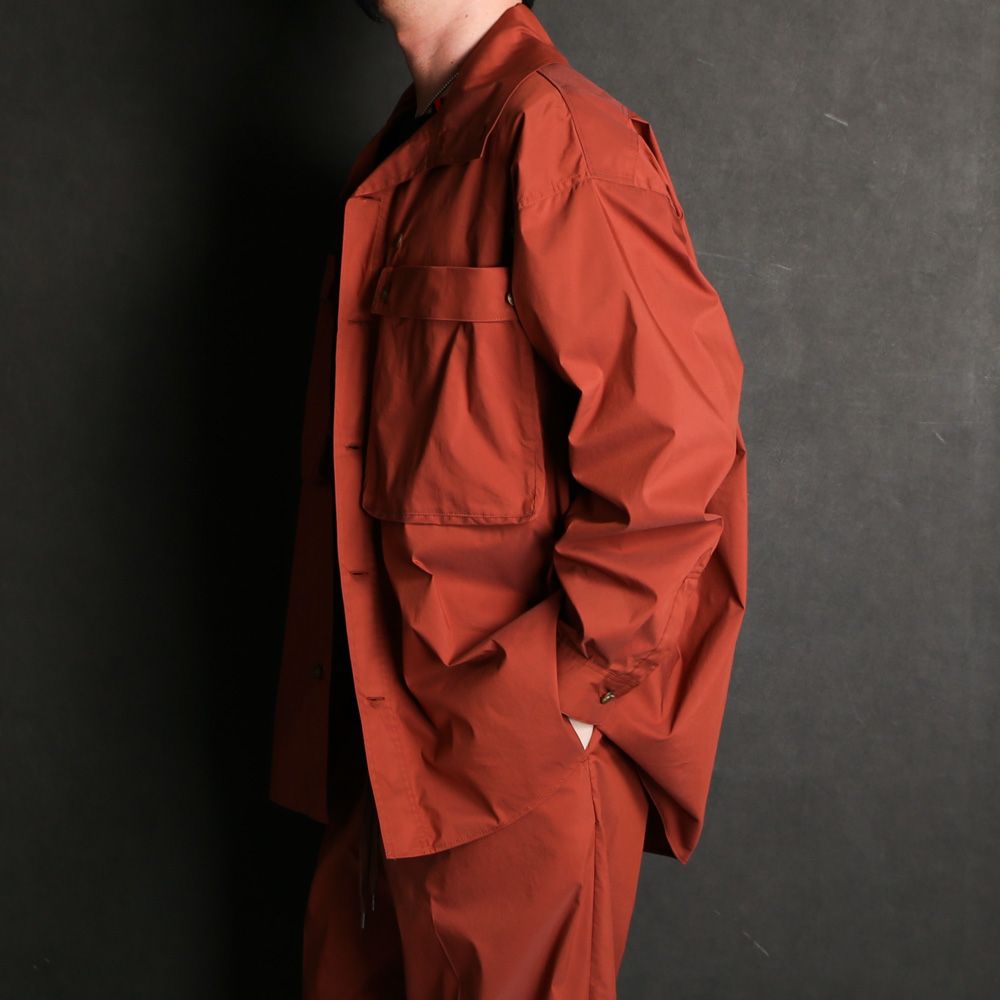 TC WEATHER BIG SH / ビックシルエットシャツ / 377104