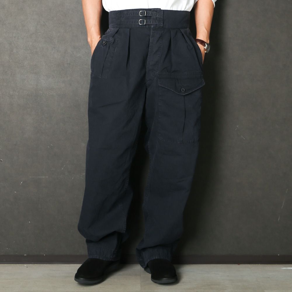 GURKHA TROUSERS - BLK / 2026AW-PT4-YT