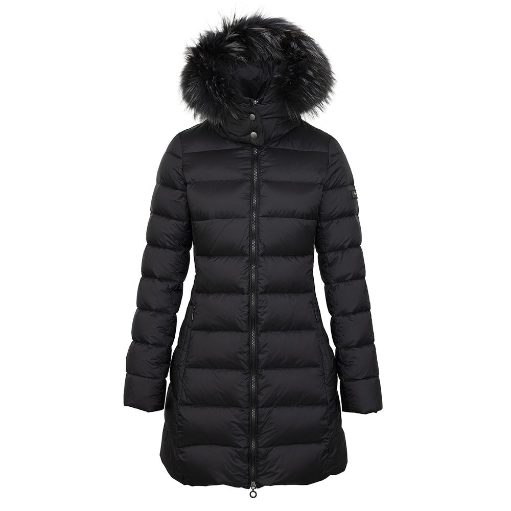 【レディース】 SARMA サルマ - BLACK / ミドル丈ダウンコート / LCKA0006013588