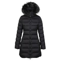 【レディース】 SARMA サルマ - BLACK / ミドル丈ダウンコート / LCKA0006013588