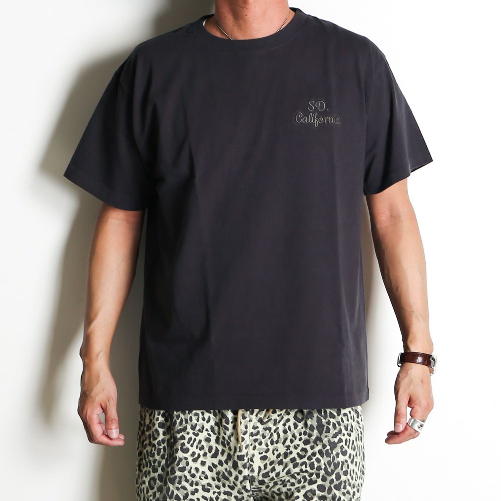 SD US Cotton Logo T - Black / Tシャツ / TSOAC100
