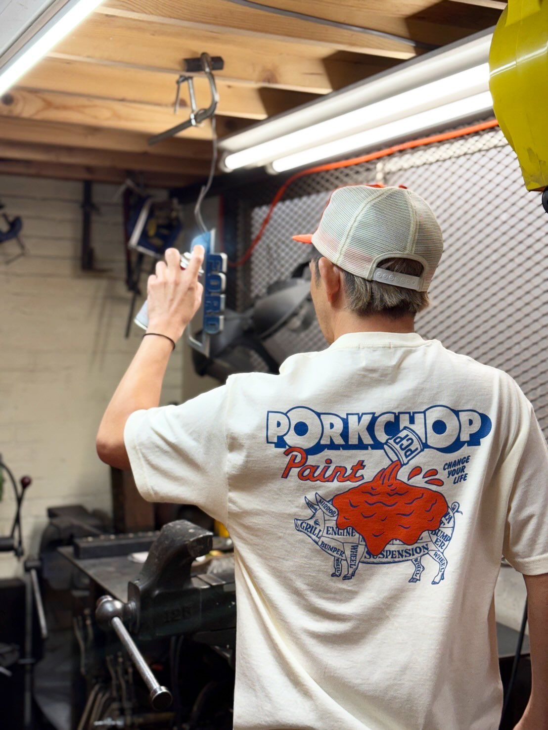 PCP PORK TEE - CREAM / ショートスリーブTシャツ