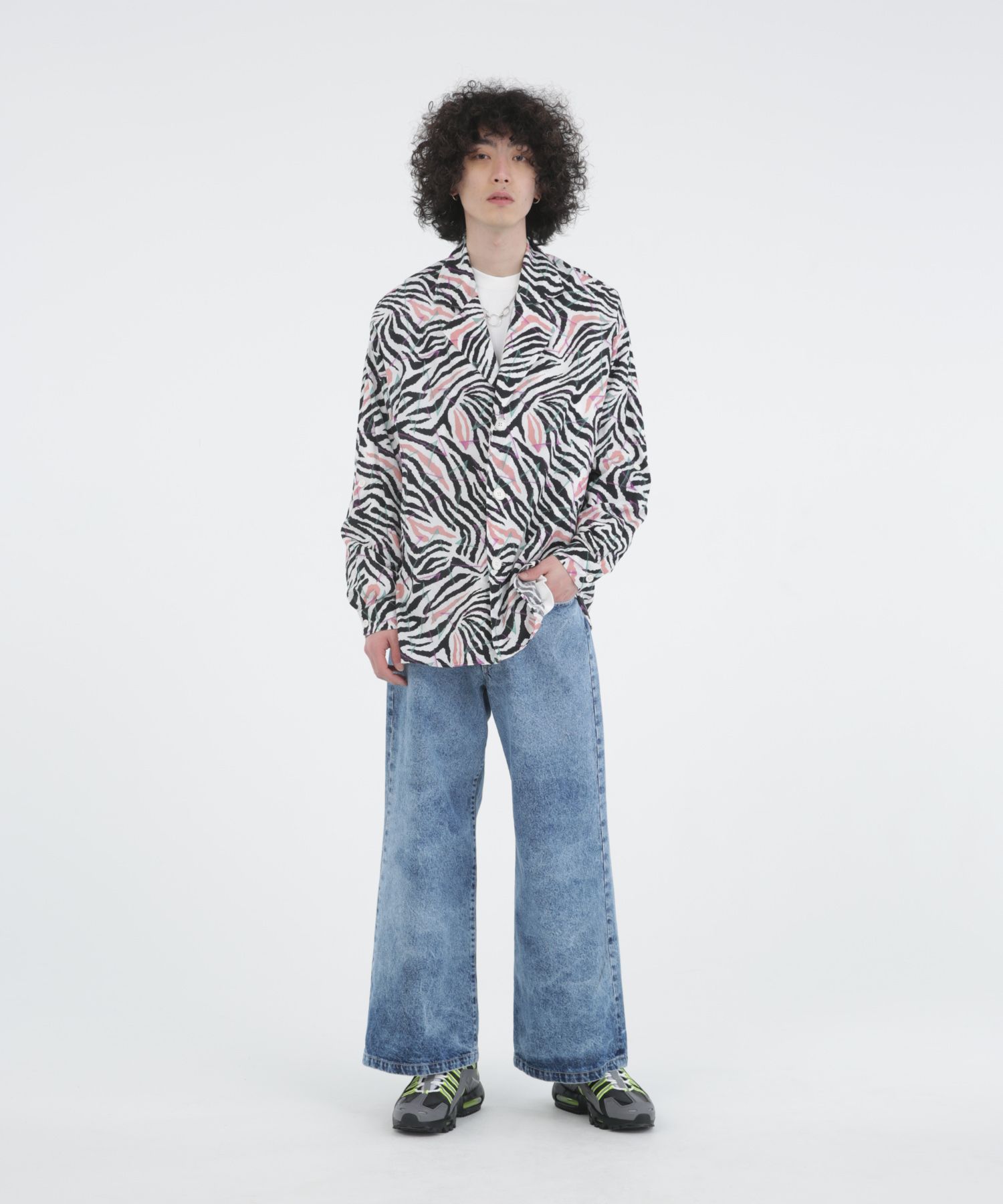 OPEN-END DENIM BUGGY PT / バギー デニムパンツ / 478203
