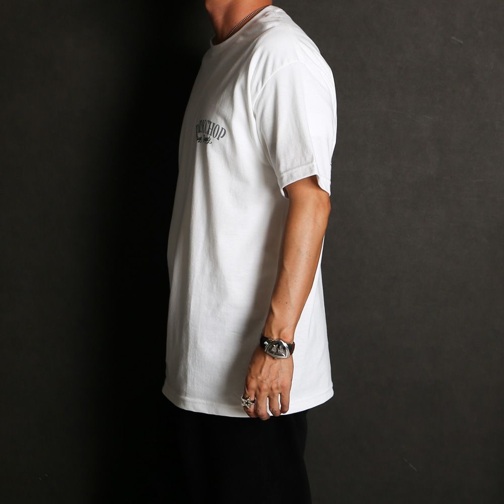 PCP BACK TEE - WHITE / ショートスリーブTシャツ