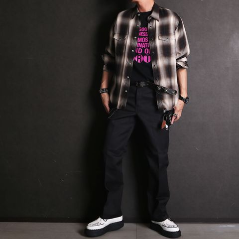 【MINEDENIM】【HTC】【Maison MIHARA YASUHIRO】コーディネート