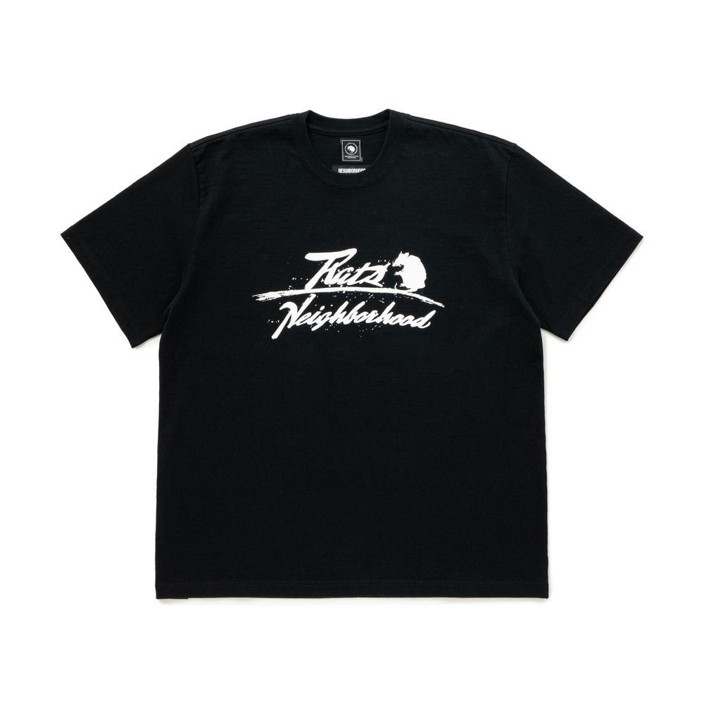 20th RATS × NEIGHBORHOOD / S/S TEE - BLACK / Tシャツ / 25'SPT-0105