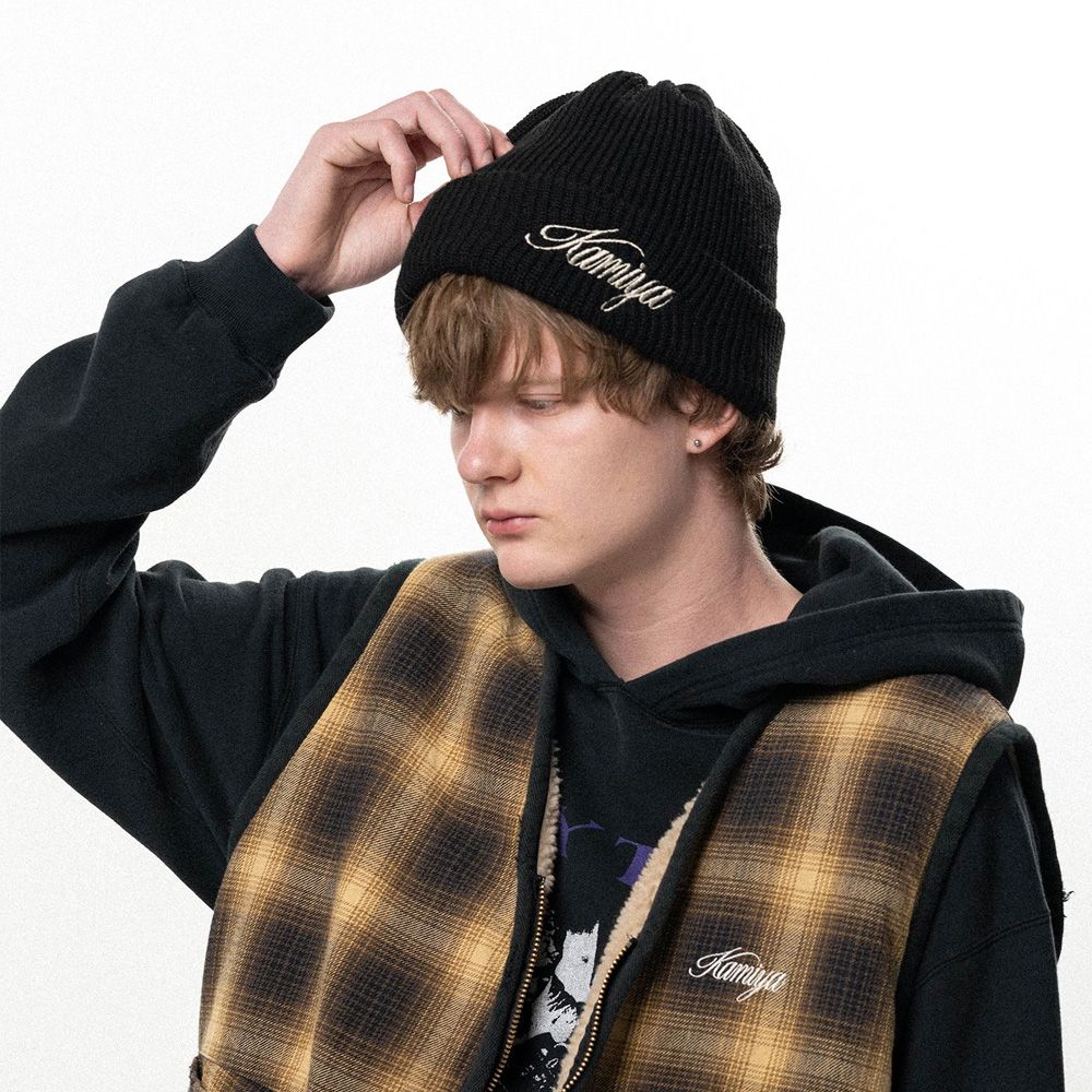 "Kamiya" Beanie / ビーニー ニットキャップ / G17AC304
