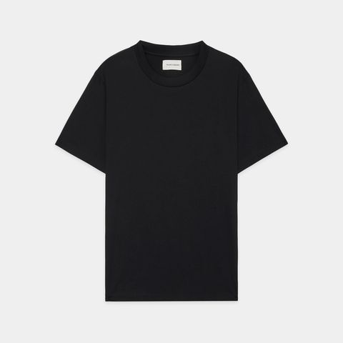 REGULAR FIT Tee - BLACK / オーガニックGIZA 80/3 天竺 サバイバルクロス® - レギュラーフィットTee / A26A19CS04B