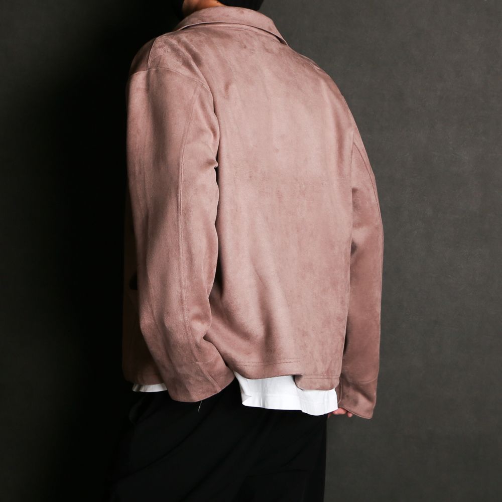 TECH KNIT SUEDE JK / ダンボールスエード カバーオール / 179204