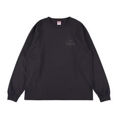 SD US Cotton Logo LS T - BLACK / Tシャツ / TSOLD120